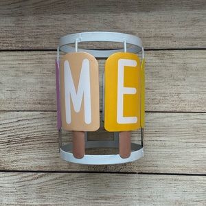 Pink Zebra Simmering Light Accent Shade